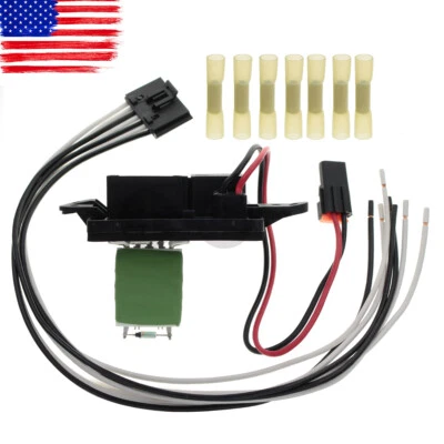 Resistencia del motor del soplador del calentador delantero para Chevy GMC Cadillac 15-81086, 22807123 Foto 1 de 4