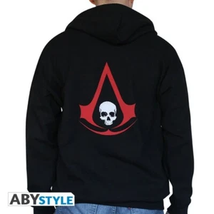 ASSASSIN'S CREED Sudadera Chaqueta Suéter con Capucha Assassin's Creed 4 Crest NUEVO - Imagen 1 de 3