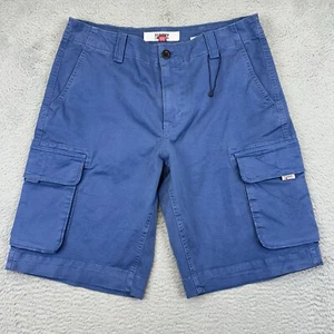 Tommy Jeans Pantalones Cortos Carga Para Hombre 30 Azul Clásico 10” Bolsillos Entrepierna Informales Preppy - Imagen 1 de 15
