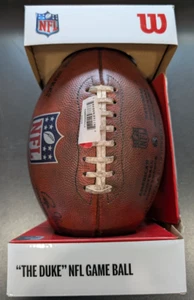 NFL Authentic Leather Wilson "The Duke" Game Football - Game Prepped - Bild 1 von 3