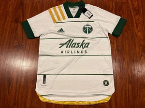 2020-21 Adidas Herren Portland Timbers authentische Version Fußball Trikot Medium M - Bild 1 von 9