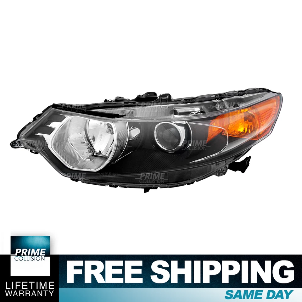 Faro izquierdo lado conductor TYC para 09 10 11 12 13 14 Acura TSX LH Foto 1 de 4