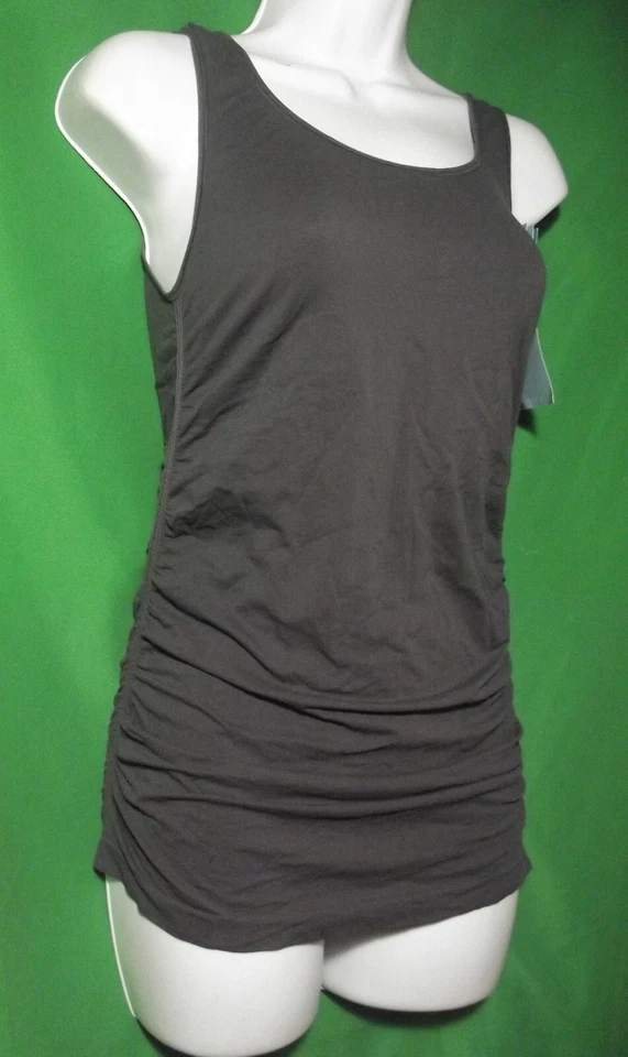 NUEVO APENAS HAY TOPINI 2779 GVG MICROFIBRA LADOS ACANALADOS CAMISETA SIN MANGAS LIGERA M Foto 1 de 1