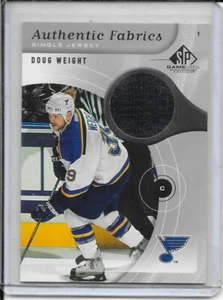 2005-06 SP Game Used Doug Weight Authentic Fabrics Jersey # AF-DW - Picture 1 of 2