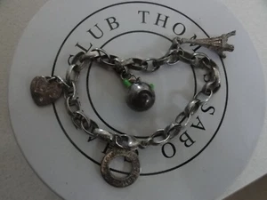 Vintage 925 Sterlingsilber THOMAS SABO CHARM CLUB Armband 3 Original TS Charms - Bild 1 von 15