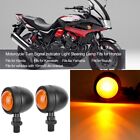 Motorcycle Turn Light Turn Signal Lamp Yellow For Vehicles With 10mm/0.4in