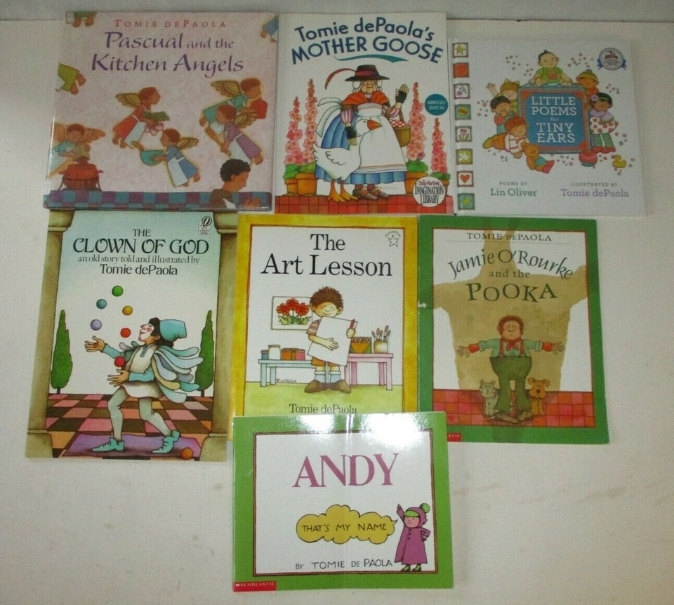 Tomie de Paola  Picture Book Lot Bundle Children's Book Lot K Preschool Daycare — 第 1/1 张图片