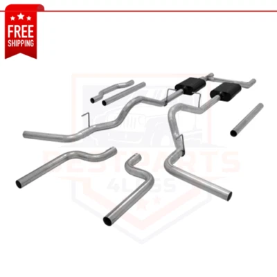 Flowmaster 17742 Crossmember-Back Exhaust Kit for 73-74 Chevy/GMC C10/C20 2WD V8 Foto 1 de 4