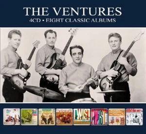 VENTURES - 8 CLASSIC ALBUMS 4 CD NEU - Picture 1 of 1