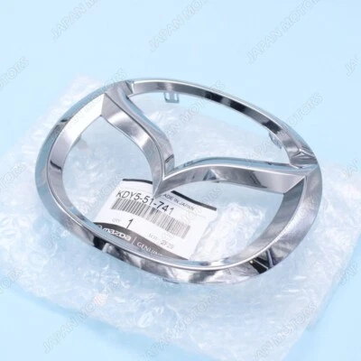 New Genuine 2013-2015 MAZDA Front Radiator Grille Emblem CX-5 CX-9 KDY551741 — 第 1/4 张图片
