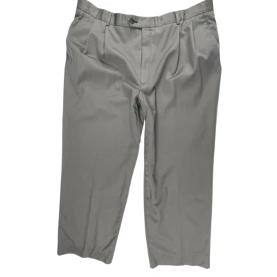 Pantalones de vestir Joseph & Feiss 46 reutilizados alterados costura artesanía Foto 1 de 4