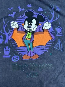 2023 Disney Parks Mickey’s Not So Scary Halloween Party Glow Adult Shirt LARGE L - Picture 1 of 10