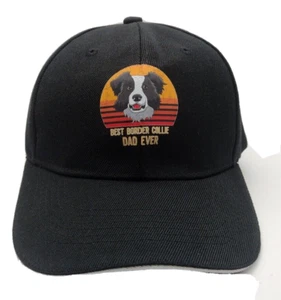 Mejor Border Collie Dad Ever Gorra de Béisbol Ajustable Hombre Oveja Perro Dueño Amante - Imagen 1 de 8