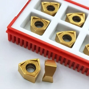 WNMU080608EN-GM GBJ201 90° Stainless steel Milling insert For MFWN90 holder 10pc - Picture 1 of 6