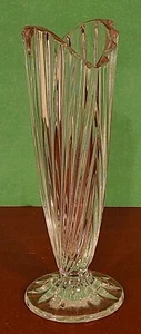 Marquis By Waterford Crystal Glass Footed Vase 7" Tall Made In Germany - Picture 1 of 12