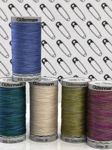 Gutermann cotton 30 embroidery thread 300m - Picture 1 of 41