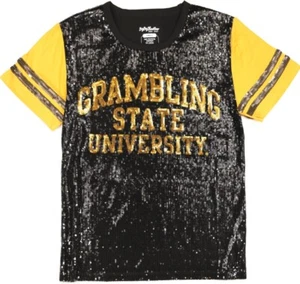 Big Boy Grambling State Tigers S6 Ladies Sequins Tee - Picture 1 of 3