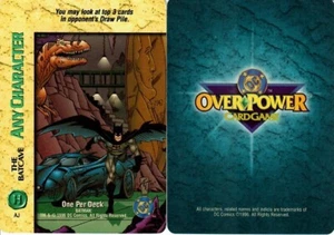 1996 DC Overpower CCG Card Game - Any Character - OPD - The Batcave Card - Picture 1 of 1