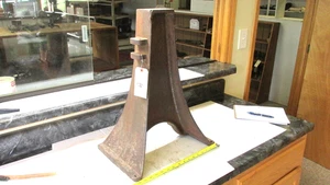 Old  Cast  Iron Cream Separator Base Stand  Table Pedestal   Lot H - Picture 1 of 5
