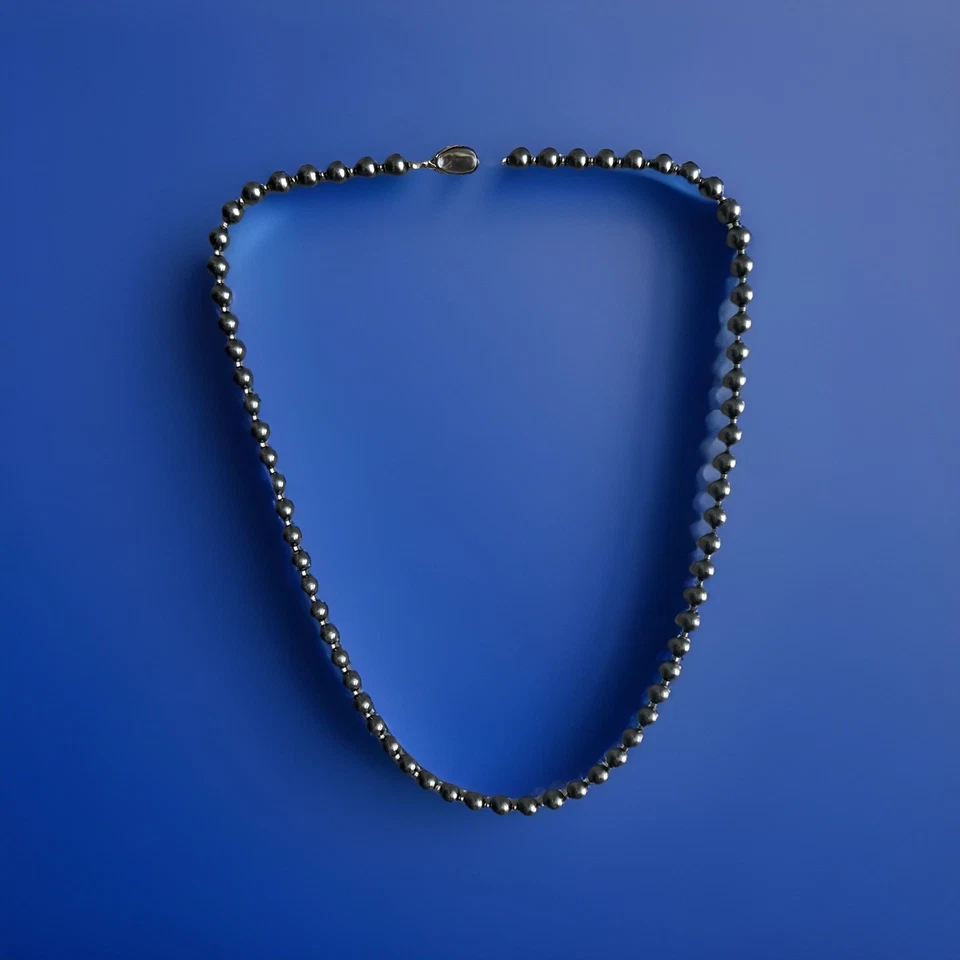 Tahitian Pearl Necklace White Gold Spacers - Image 1 of 2