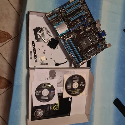 Asus P8Z77-V LX Intel Z77 ATX Motherboard socket 1155+Intel i7-2600+RAM DDR3 8GB - Immagine 1 di 4