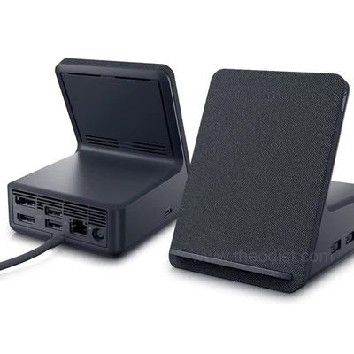 Dell HD22Q USB-C Dock - Dual 4K, 90W PD, HDMI 2.1, 4xUSB, RJ45 LAN (210-BFDS) - image 1 of 3