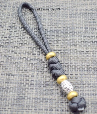 Hand weave 550 Paracord Knife Lanyard With Stainless Steel Beads/ Knife Bead - Image 1 of 4