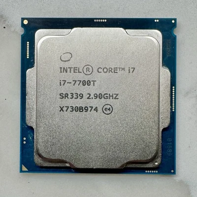 Procesador CPU de escritorio Intel Core i7-7700T 2,90 GHz LGA 1151 SR339 probado Foto 1 de 2