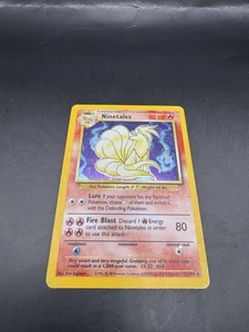 Pokemon TCG Ninetails Holo Card 1999 Base Set 12/102 Rare - Picture 1 of 8