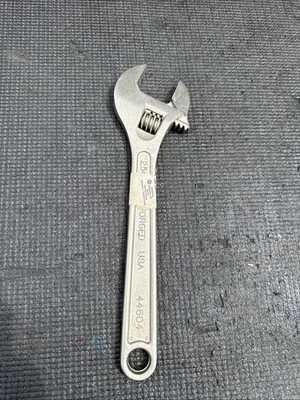 Sears Craftsman EE. UU. Nos 10” Llave Ajustable Acabado Satinado 44604 Pegatina Foto 1 de 4