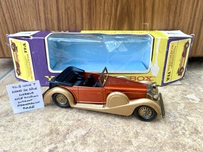 MATCHBOX LESNEY YESTERYEAR Y11-3 LAGONDA ISSUE 7* RARE **BRASS WHEELS** *EXIB* - Image 1 of 4