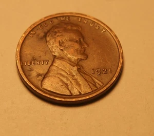 1921 P LINCOLN CENT  VF 2 - Picture 1 of 2