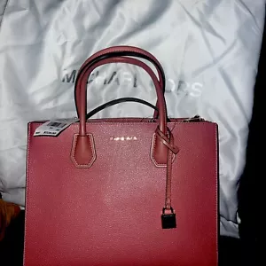 New Michael Kors Mercer Lg 2018 Tote Pink bag - Picture 1 of 6
