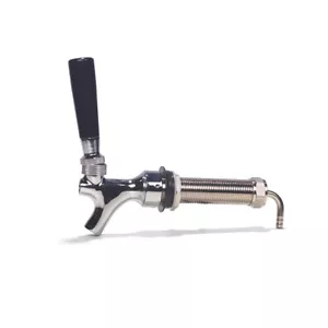 Auto Close 100mm Long Shank Craft Beer Tap Home Brew Kegerator Tap Home Brew... - Picture 1 of 7