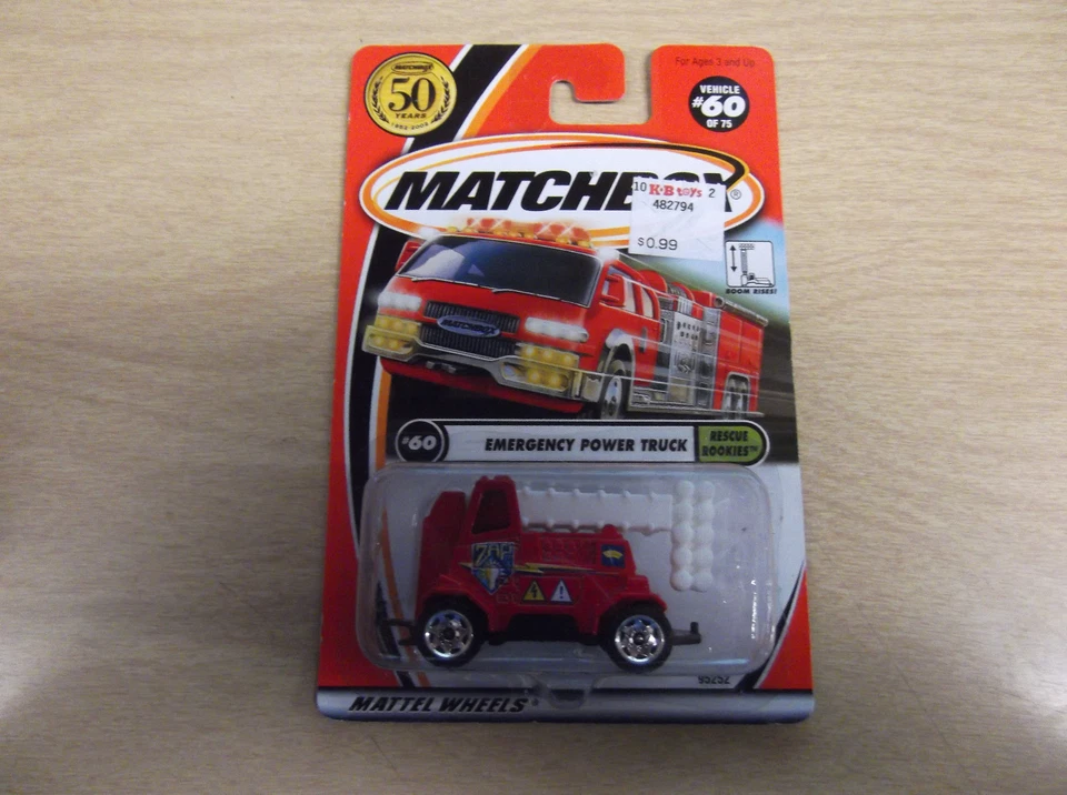 MATCHBOX 1:64 DIE-CAST #60 EMERGENCY POWER TRUCK--DC1 - Image 1 of 1