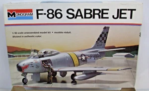 KIT MODELO AVIÓN DE COMBATE MONOGRAMA F-86 SABLE 1:48 EN CAJA 5402 - Imagen 1 de 6