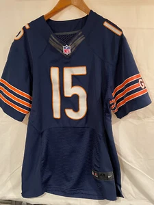 VINTAGE BEARS BRANDON MARSHALL JERSEY NIKE AUTHENTIC SZ 44 # 15 - Picture 1 of 13
