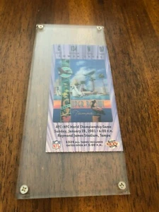 Super Bowl 3D Ticket Stub (2001) - Picture 1 of 1