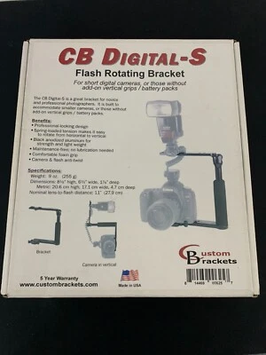 CB Folding-S Camera Flash Bracket - Image 1 of 4