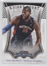2013-14 Panini Crusade Knight Court Greg Monroe #10