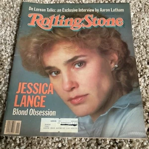 ROLLING STONE MAGAZINE MARCH - 1983 JESSICA LANGE BLOND OBSESSION - Picture 1 of 1