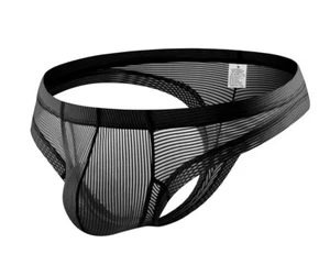 Men's Transparent See-Through Sexy Thongs / Briefs / Panties Underwear - Small - Picture 1 of 1
