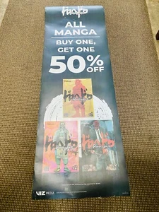 RARE HUGE 72x24” DOROHEDORO PROMO Double Sided Anime Manga Poster Banner Sega - Bild 1 von 11