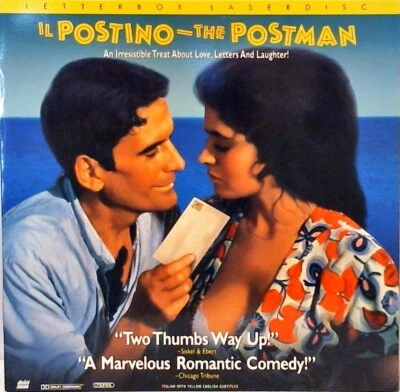 Il Postino (The Postman) Laser Disc Italian with English Subtitles  051625JER-49 - Image 1 of 3