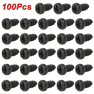 100 Stück 1,2 m x3 mm schwarze Schrauben für Spur 043 (A) Spur HO & N & HOBBY - Bild 1 von 4