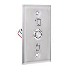 Przełącznik przyciskowy Drzwi Kontrola otwartego dostępu ze wskaźnikiem LED 115mmx70mm