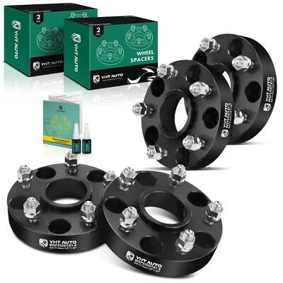 New 4x 5x5" to 5x5" Wheel Spacer 1.25" 1/2"x20 Studs 71.5mm for Jeep Commander Foto 1 de 4