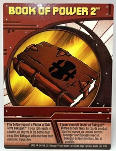 Bakugan Book of Power 2 Red Ability Card Battle Brawlers ~ RARE & MÄCHTIG - Bild 1 von 1