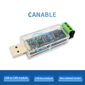 USB to CAN Bus Converter Adapter USB to CAN Module TJA1051T/3 Nonisolated w/case - Bild 1 von 12