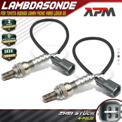 2x sonda lambda prima + dopo catalizzatore per Toyota Auris Land Cruiser 100 Lexus Daihatsu - Immagine 1 di 4